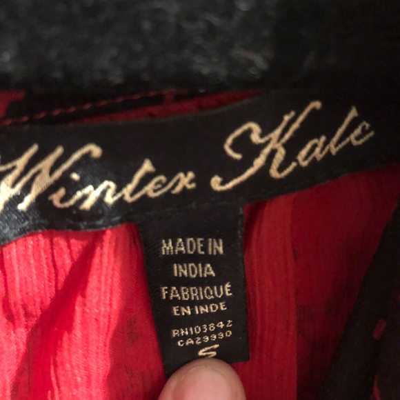 SOLD Sexy Silk Nordstrom Winter Kate Dress - Picture 2 of 5